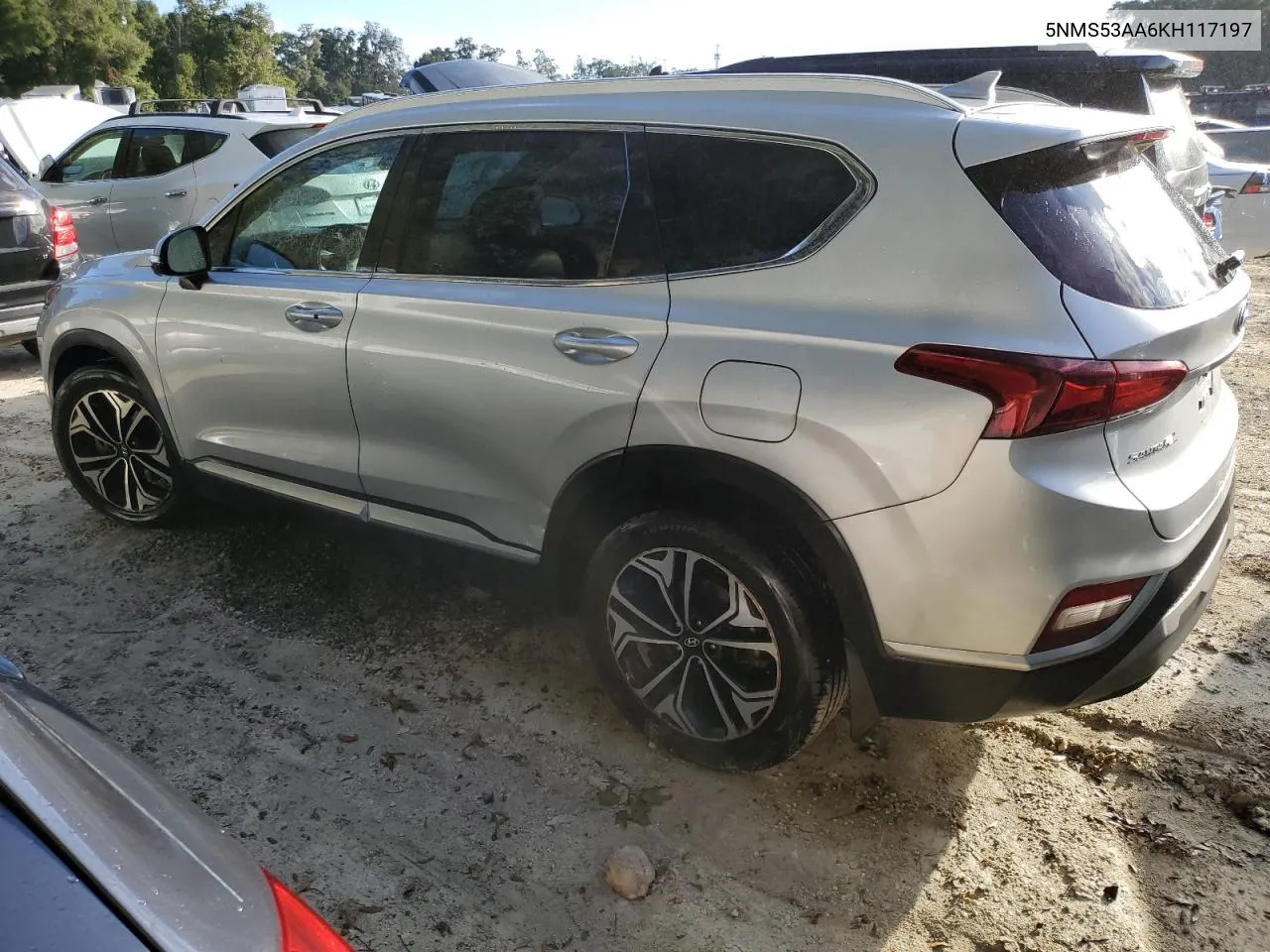 5NMS53AA6KH117197 2019 Hyundai Santa Fe Limited