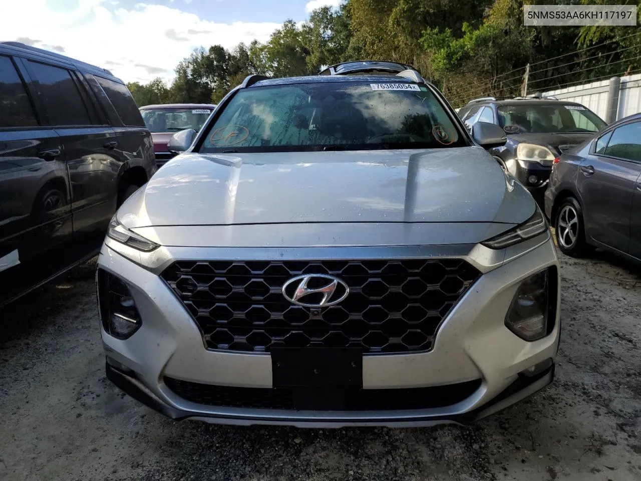 5NMS53AA6KH117197 2019 Hyundai Santa Fe Limited