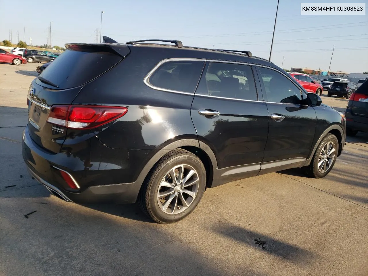 KM8SM4HF1KU308623 2019 Hyundai Santa Fe Xl Se