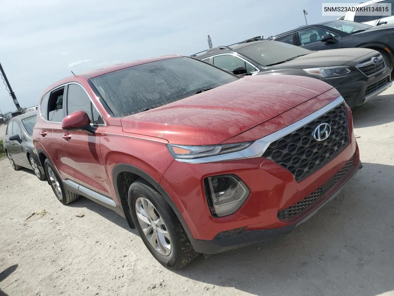 5NMS23ADXKH134815 2019 Hyundai Santa Fe Se