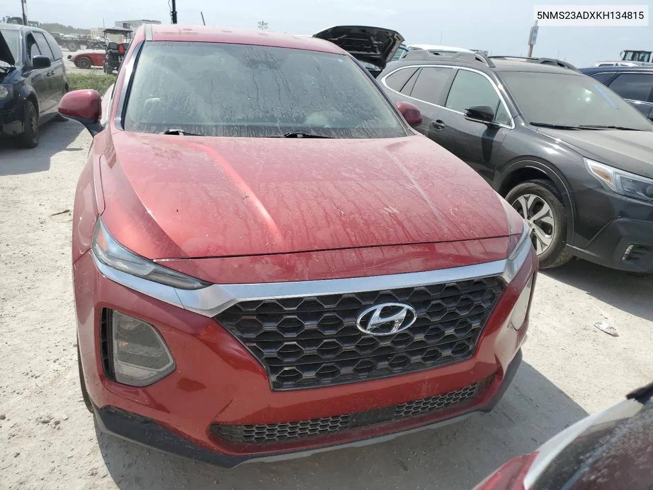 2019 Hyundai Santa Fe Se VIN: 5NMS23ADXKH134815 Lot: 76620034