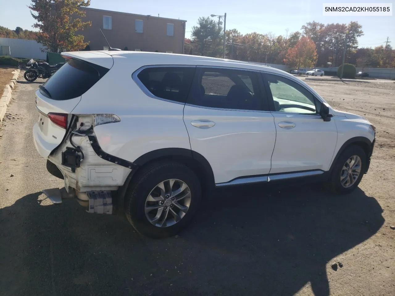 2019 Hyundai Santa Fe Se VIN: 5NMS2CAD2KH055185 Lot: 77013014