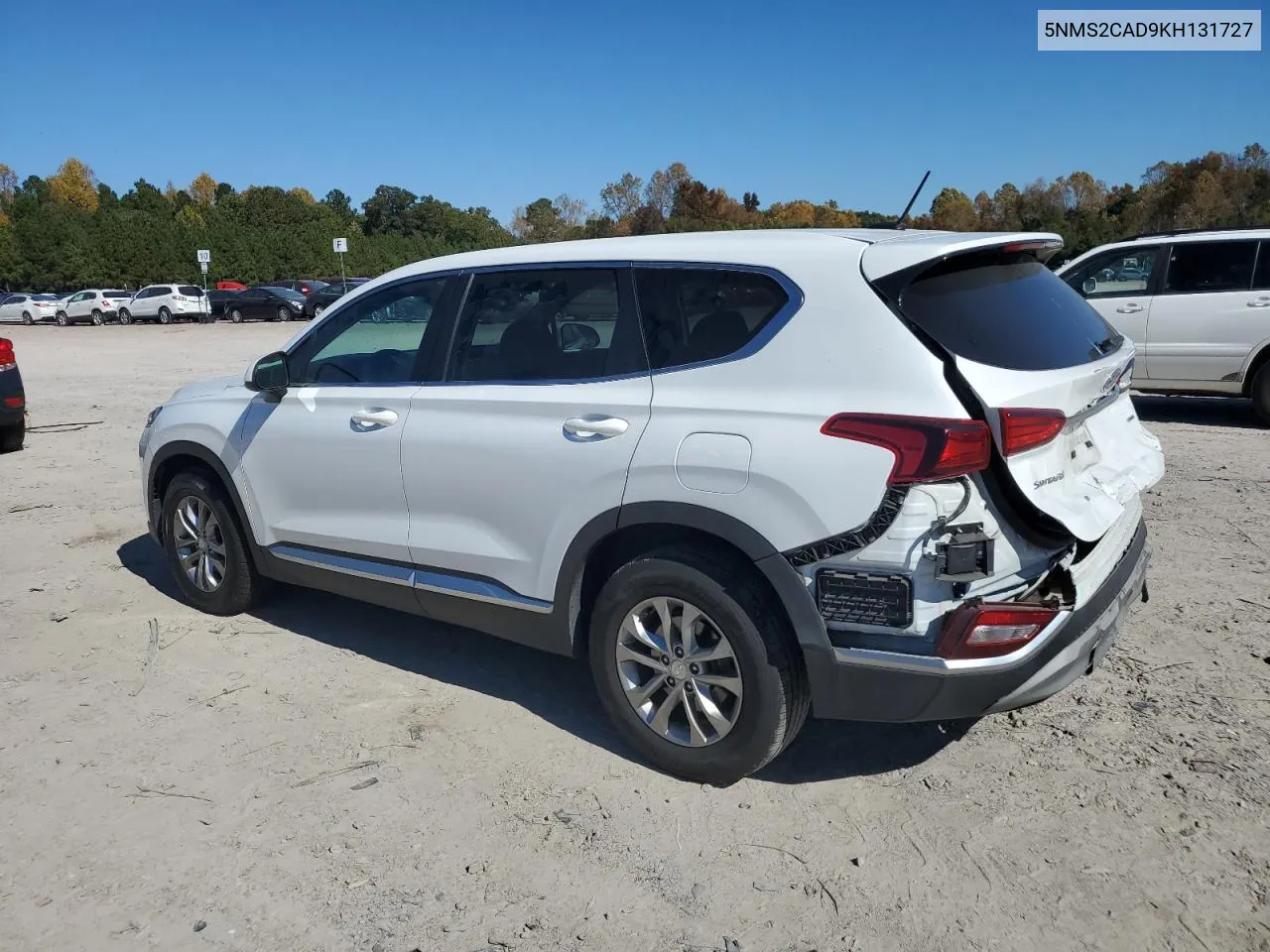 2019 Hyundai Santa Fe Se VIN: 5NMS2CAD9KH131727 Lot: 77491064