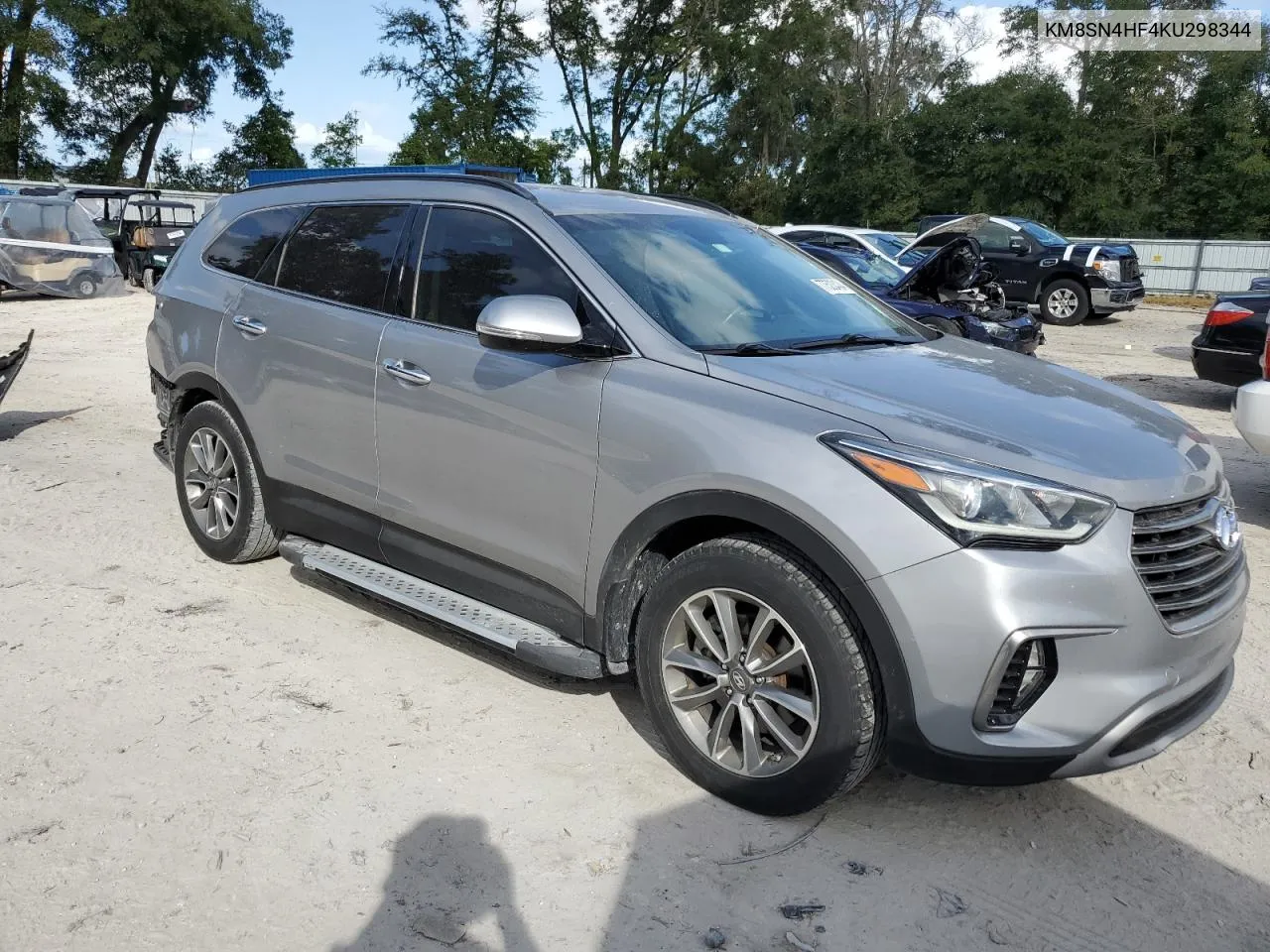 2019 Hyundai Santa Fe Xl Se VIN: KM8SN4HF4KU298344 Lot: 77523404