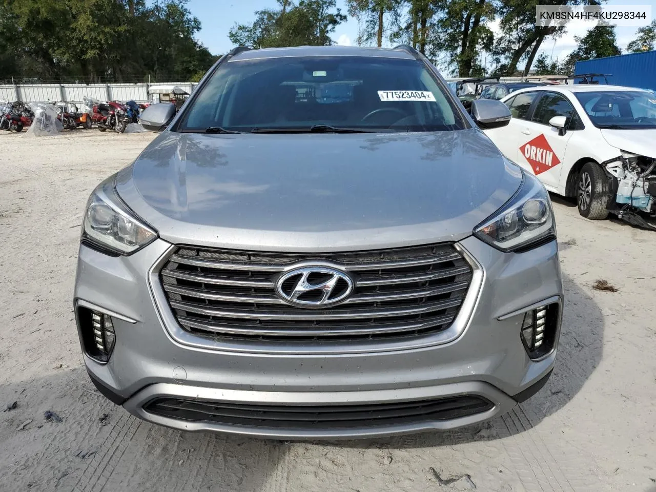 2019 Hyundai Santa Fe Xl Se VIN: KM8SN4HF4KU298344 Lot: 77523404