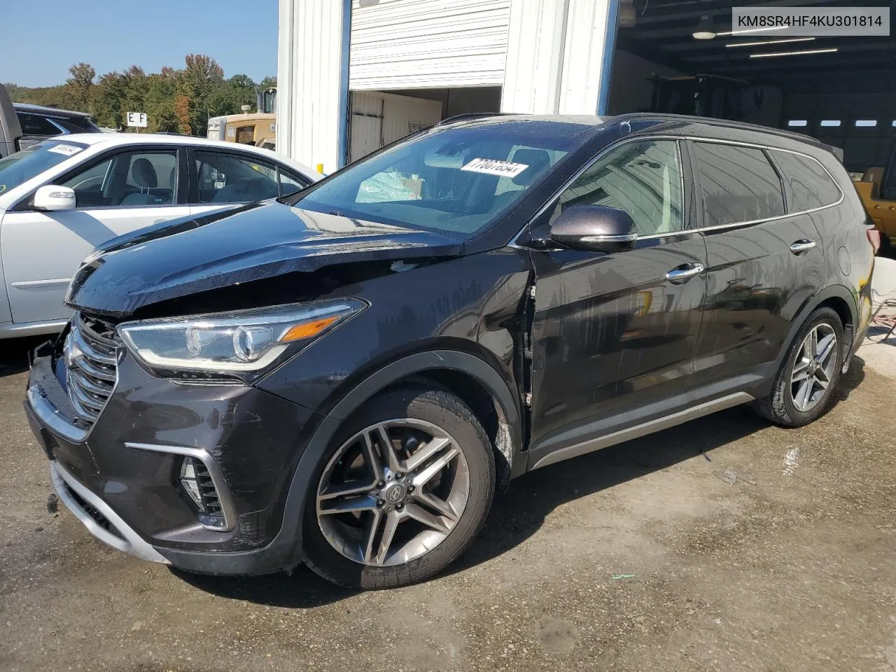 2019 Hyundai Santa Fe Xl Se Ultimate VIN: KM8SR4HF4KU301814 Lot: 77807654