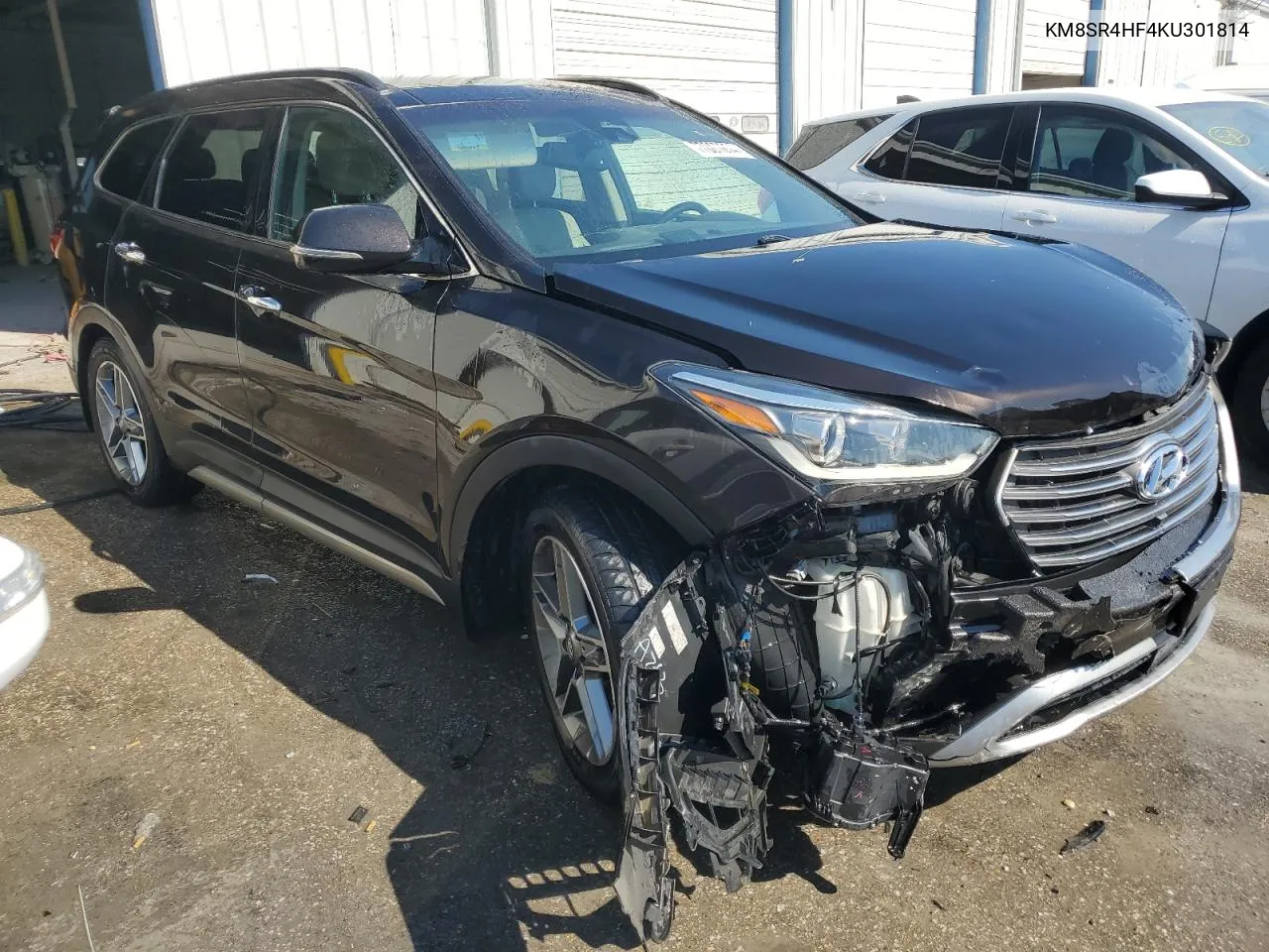 2019 Hyundai Santa Fe Xl Se Ultimate VIN: KM8SR4HF4KU301814 Lot: 77807654