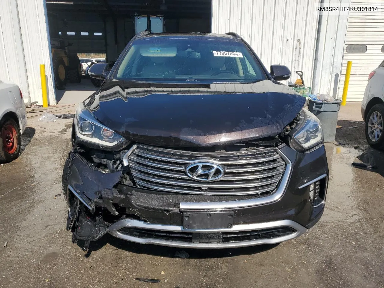 2019 Hyundai Santa Fe Xl Se Ultimate VIN: KM8SR4HF4KU301814 Lot: 77807654