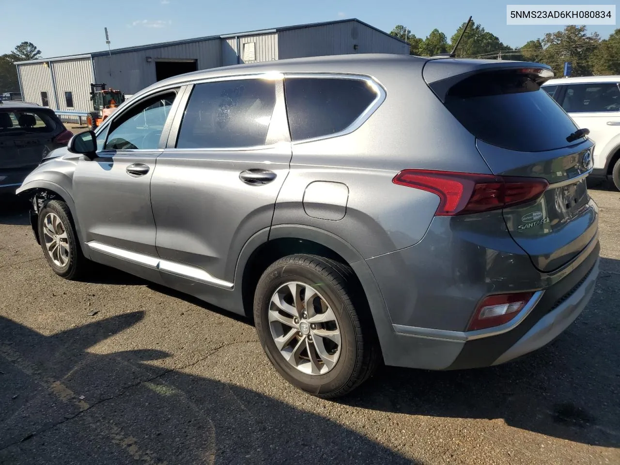 2019 Hyundai Santa Fe Se VIN: 5NMS23AD6KH080834 Lot: 78095354