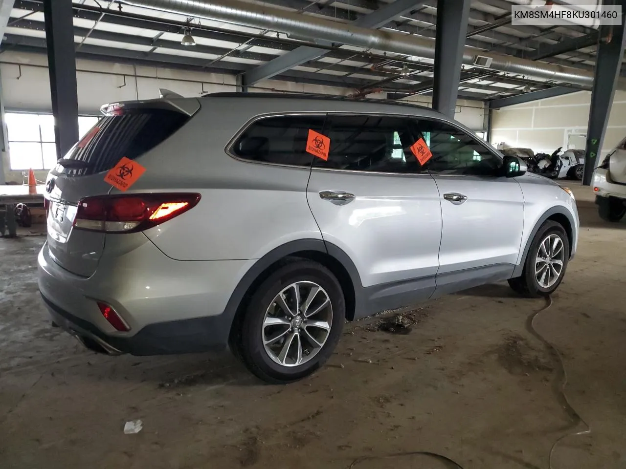 2019 Hyundai Santa Fe Xl Se VIN: KM8SM4HF8KU301460 Lot: 78218994