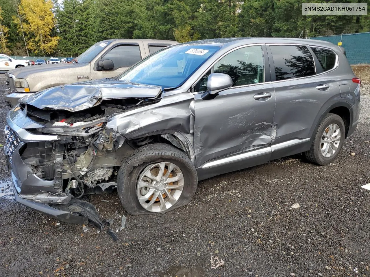 2019 Hyundai Santa Fe Se VIN: 5NMS2CAD1KH061754 Lot: 78266064