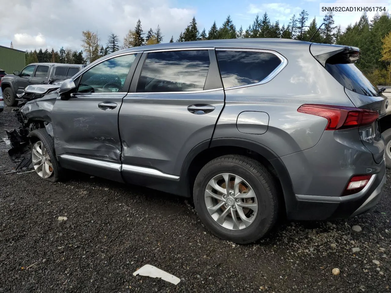 2019 Hyundai Santa Fe Se VIN: 5NMS2CAD1KH061754 Lot: 78266064