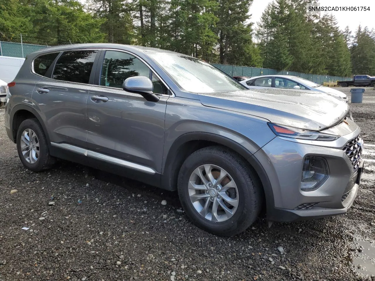 2019 Hyundai Santa Fe Se VIN: 5NMS2CAD1KH061754 Lot: 78266064