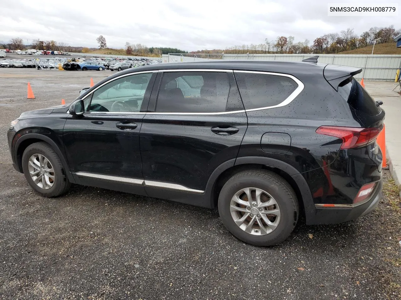 2019 Hyundai Santa Fe Sel VIN: 5NMS3CAD9KH008779 Lot: 78781574