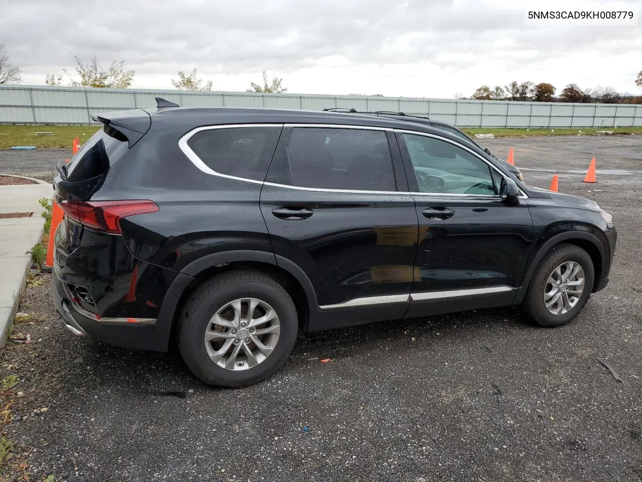 2019 Hyundai Santa Fe Sel VIN: 5NMS3CAD9KH008779 Lot: 78781574