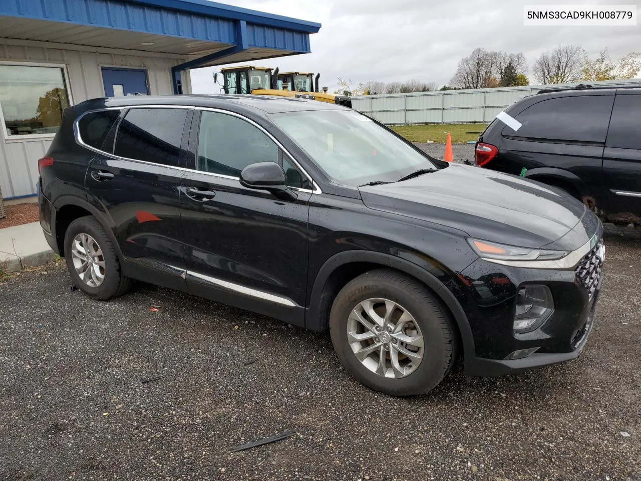 2019 Hyundai Santa Fe Sel VIN: 5NMS3CAD9KH008779 Lot: 78781574