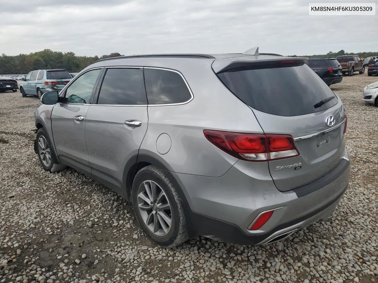 2019 Hyundai Santa Fe Xl Se VIN: KM8SN4HF6KU305309 Lot: 78961554