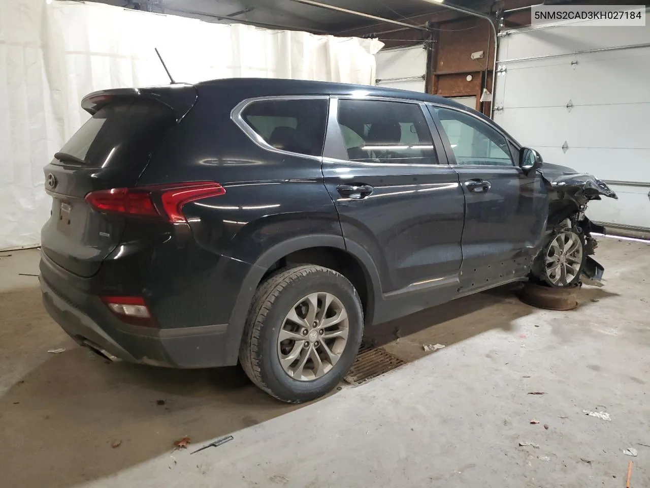 2019 Hyundai Santa Fe Se VIN: 5NMS2CAD3KH027184 Lot: 78996594