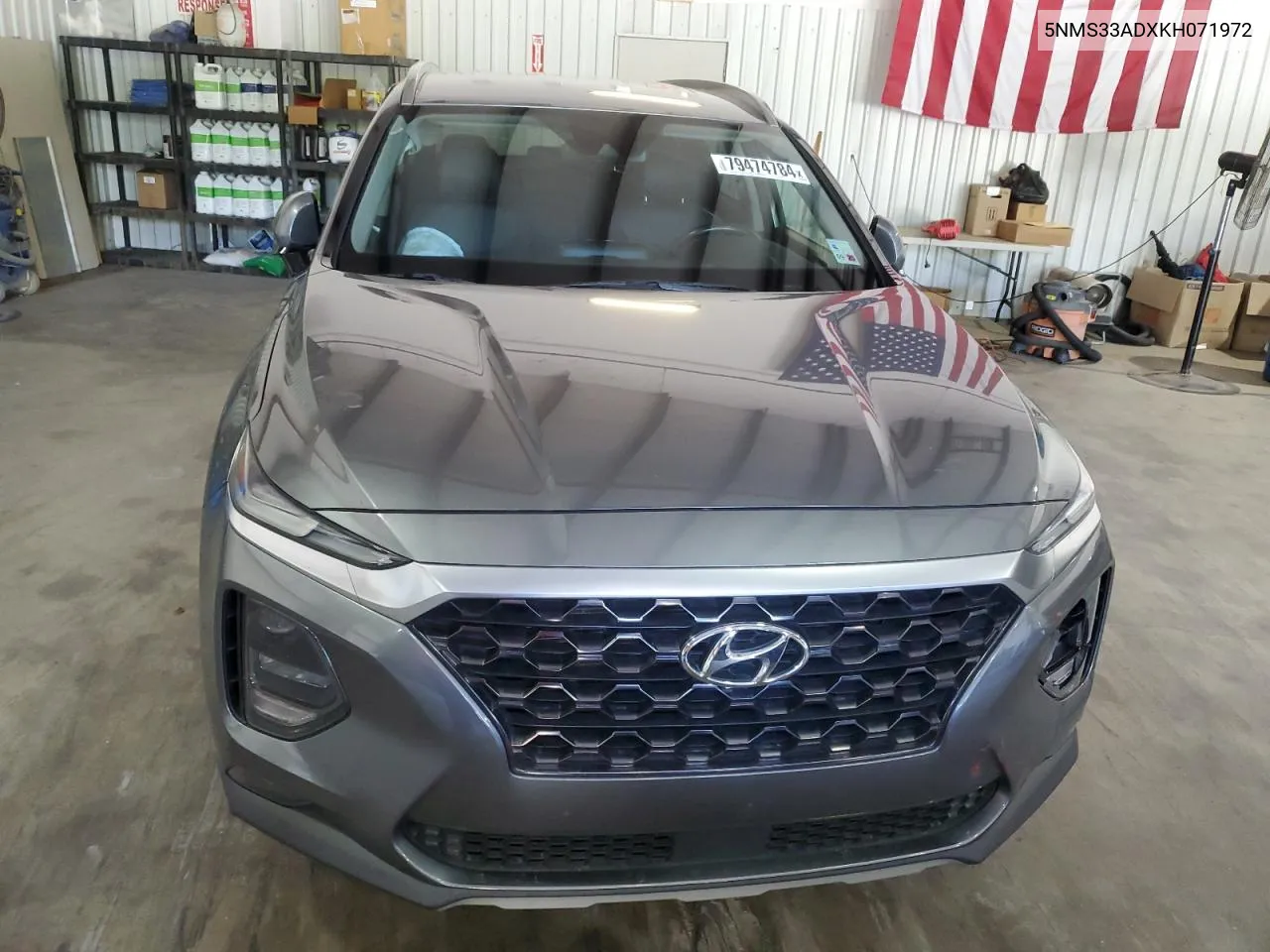 2019 Hyundai Santa Fe Sel VIN: 5NMS33ADXKH071972 Lot: 79474784