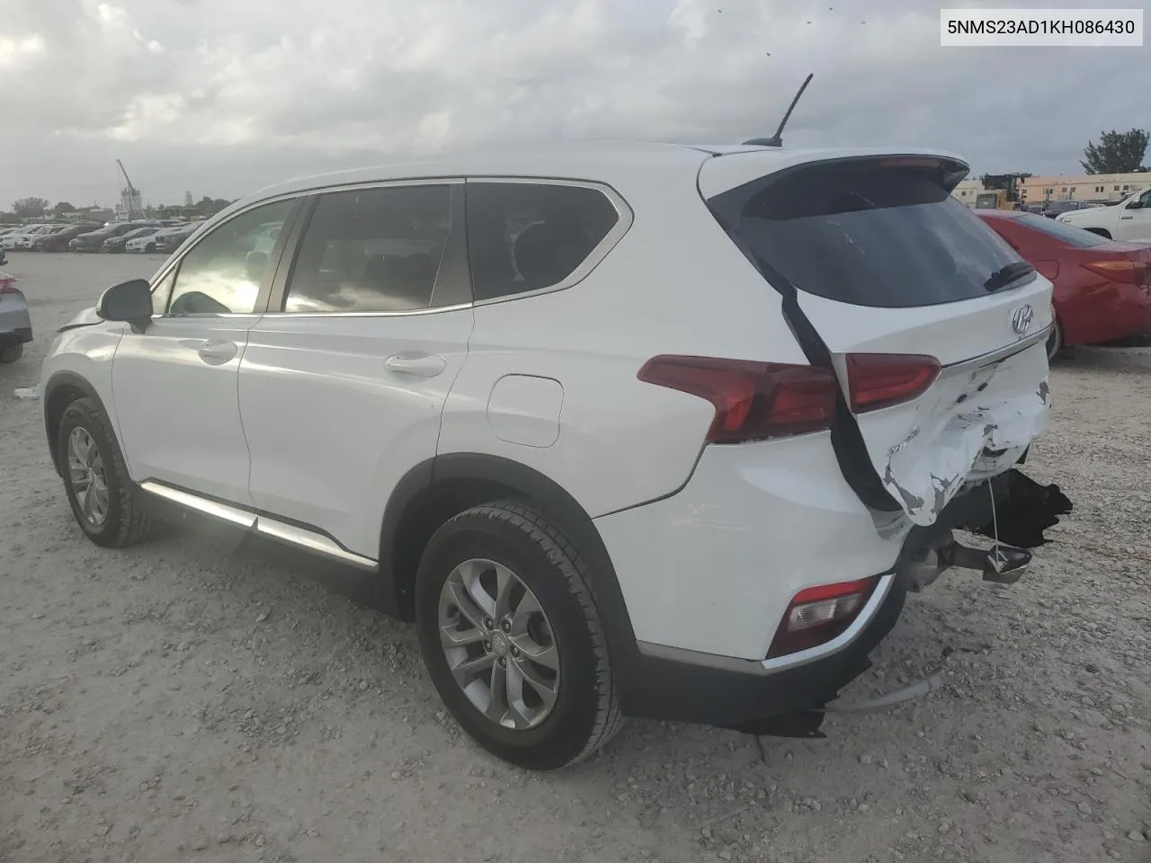 2019 Hyundai Santa Fe Se VIN: 5NMS23AD1KH086430 Lot: 79609884