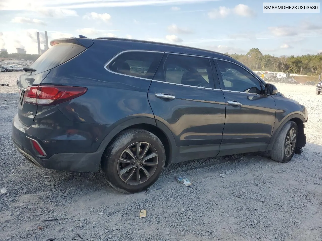 2019 Hyundai Santa Fe Xl Se VIN: KM8SMDHF2KU303530 Lot: 79816164