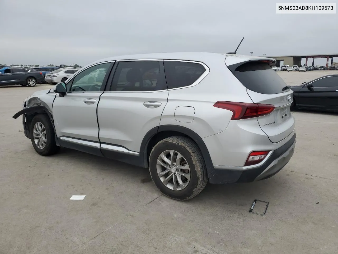 2019 Hyundai Santa Fe Se VIN: 5NMS23AD8KH109573 Lot: 79840934