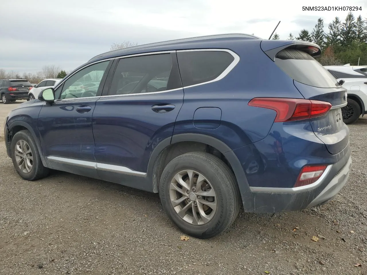 2019 Hyundai Santa Fe Se VIN: 5NMS23AD1KH078294 Lot: 79903904