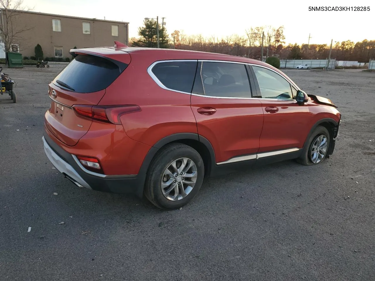 2019 Hyundai Santa Fe Sel VIN: 5NMS3CAD3KH128285 Lot: 80782864