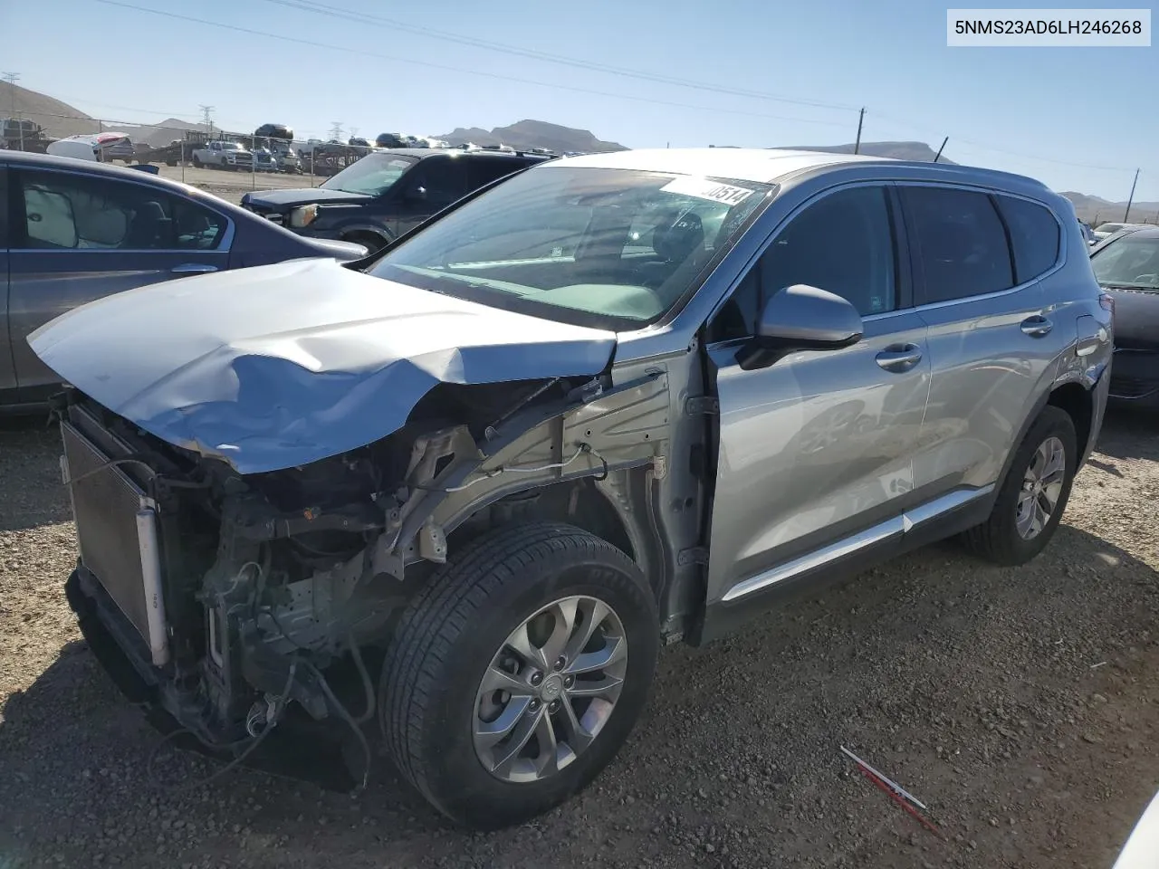 2020 Hyundai Santa Fe Se VIN: 5NMS23AD6LH246268 Lot: 45300514