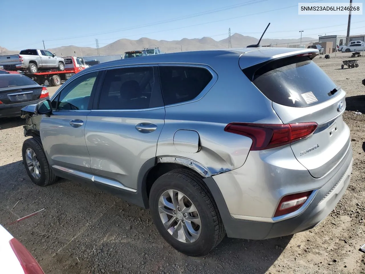 2020 Hyundai Santa Fe Se VIN: 5NMS23AD6LH246268 Lot: 45300514