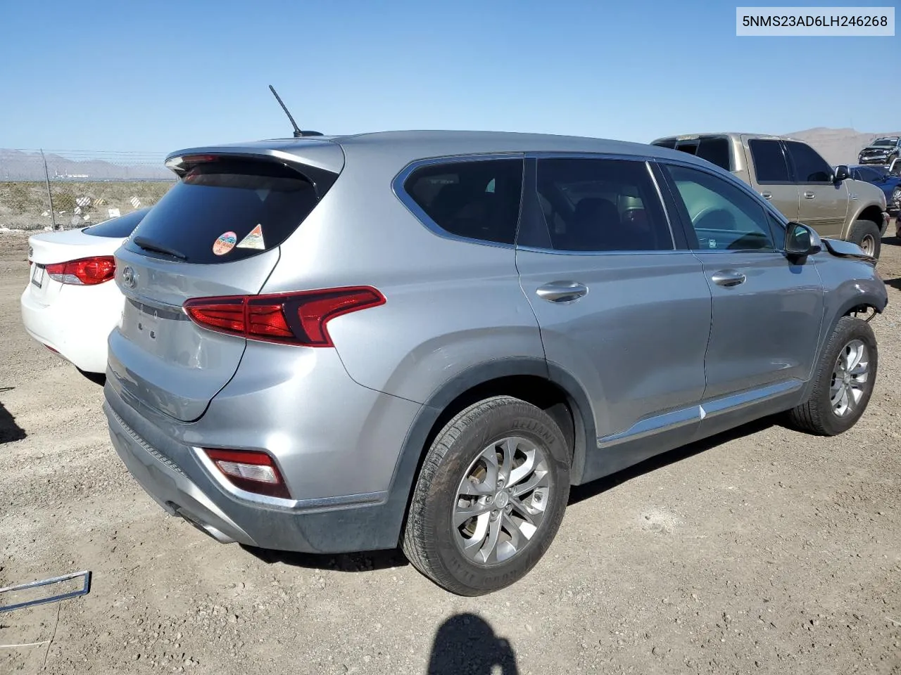 5NMS23AD6LH246268 2020 Hyundai Santa Fe Se