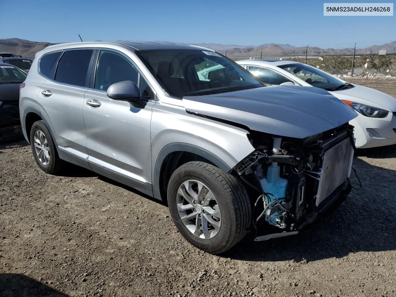 2020 Hyundai Santa Fe Se VIN: 5NMS23AD6LH246268 Lot: 45300514