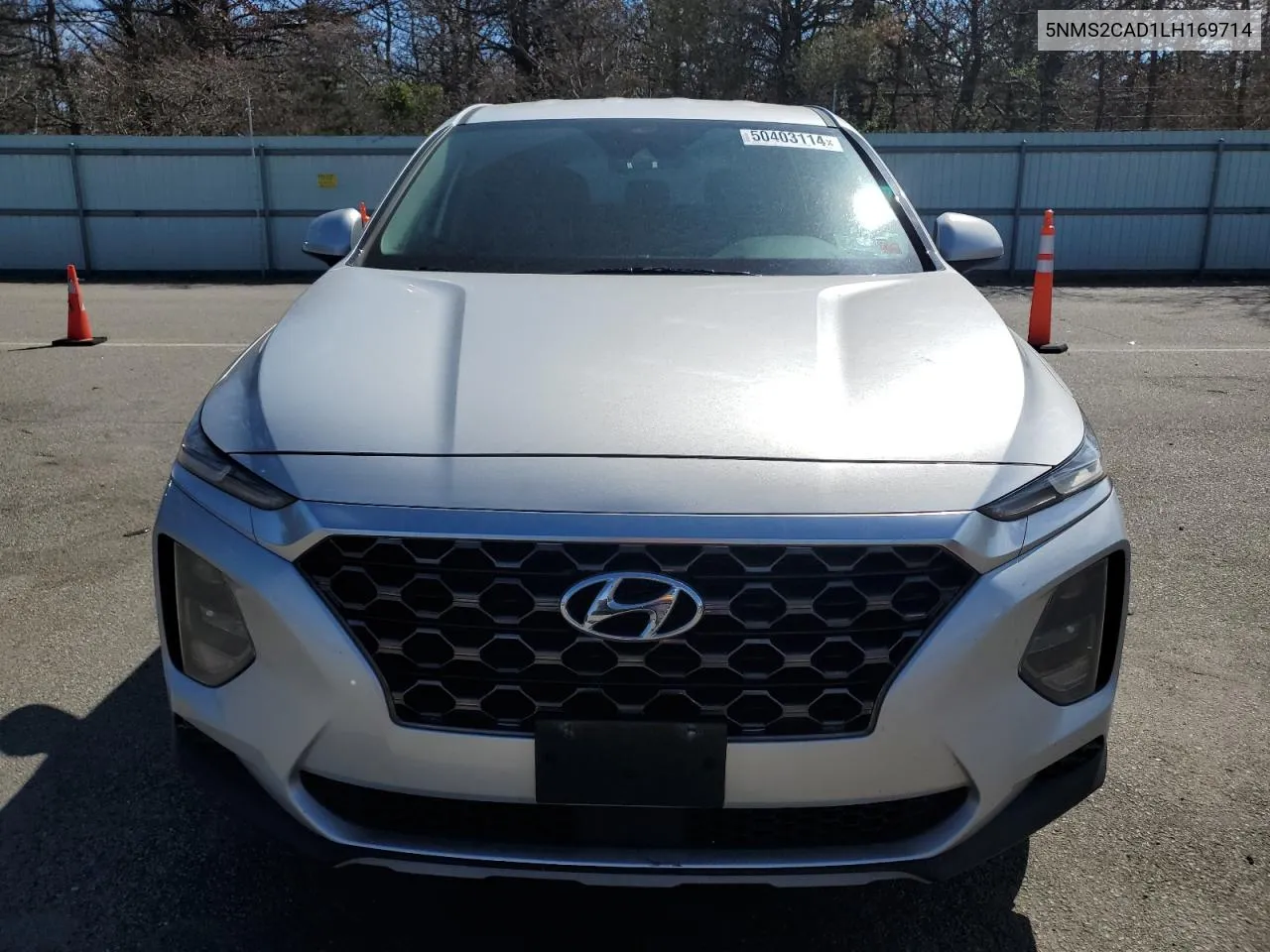 2020 Hyundai Santa Fe Se VIN: 5NMS2CAD1LH169714 Lot: 50403114