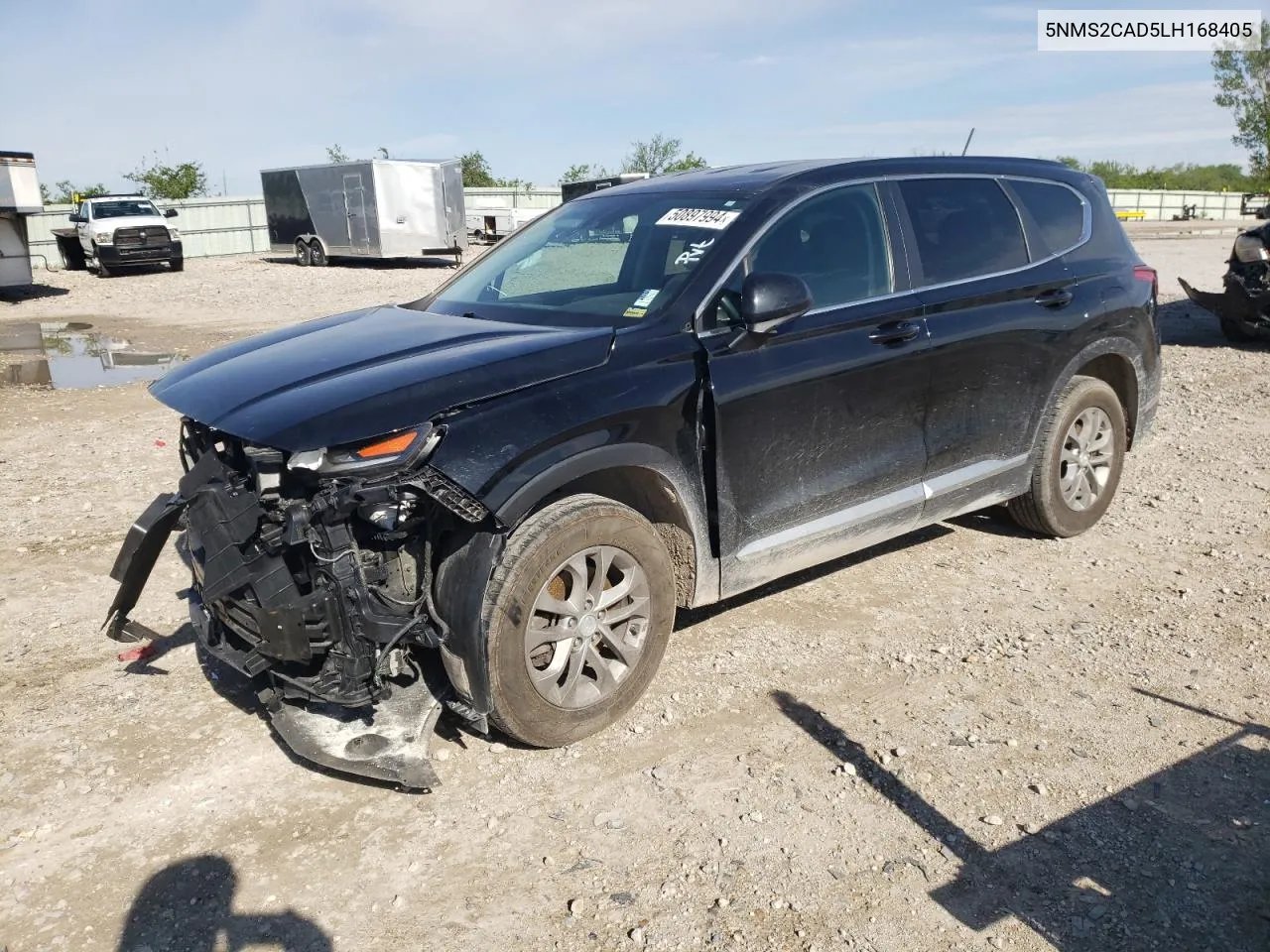 2020 Hyundai Santa Fe Se VIN: 5NMS2CAD5LH168405 Lot: 50897994