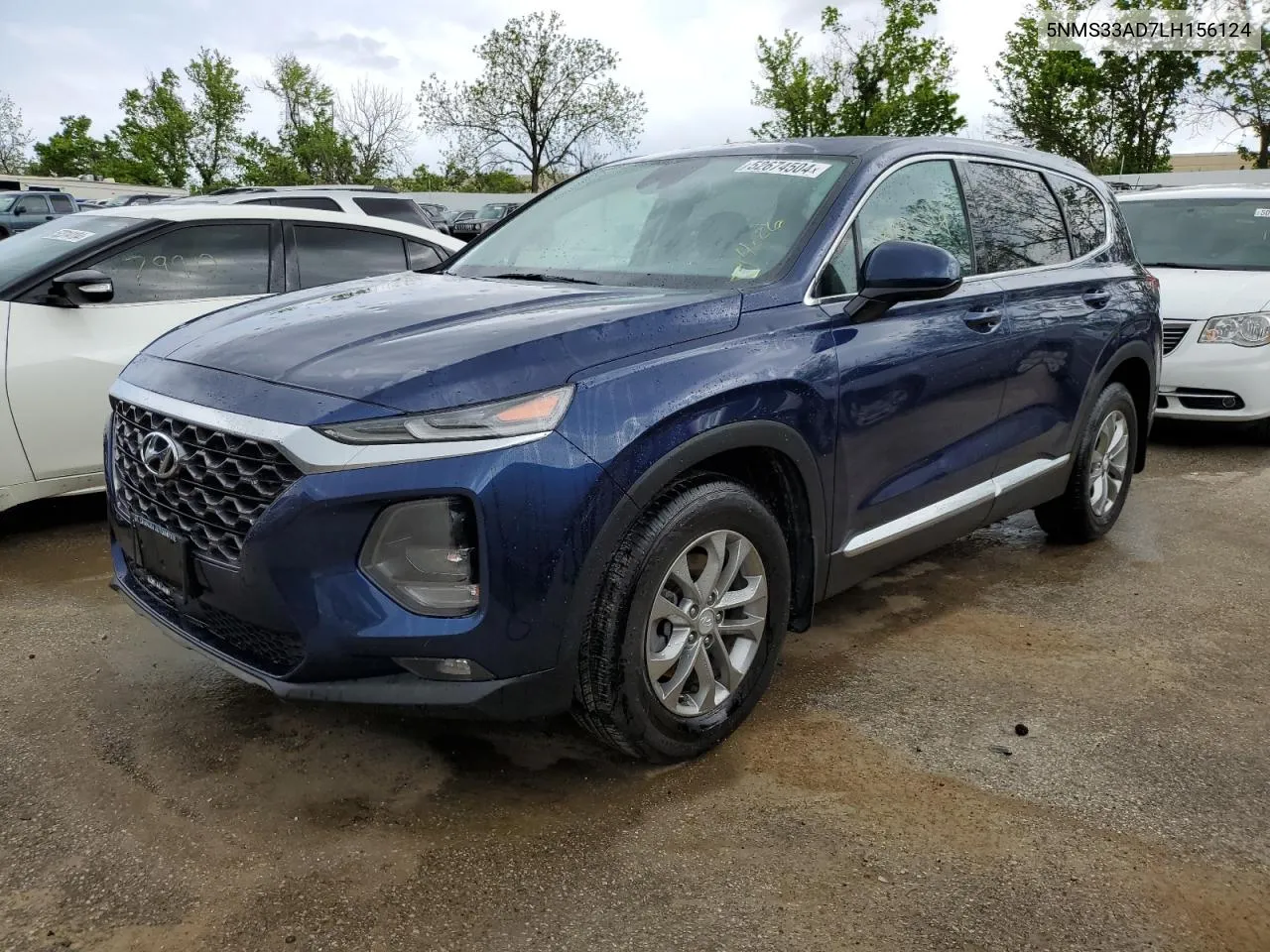 5NMS33AD7LH156124 2020 Hyundai Santa Fe Sel