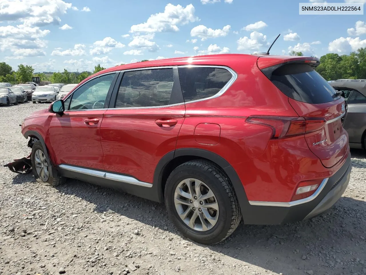 5NMS23AD0LH222564 2020 Hyundai Santa Fe Se