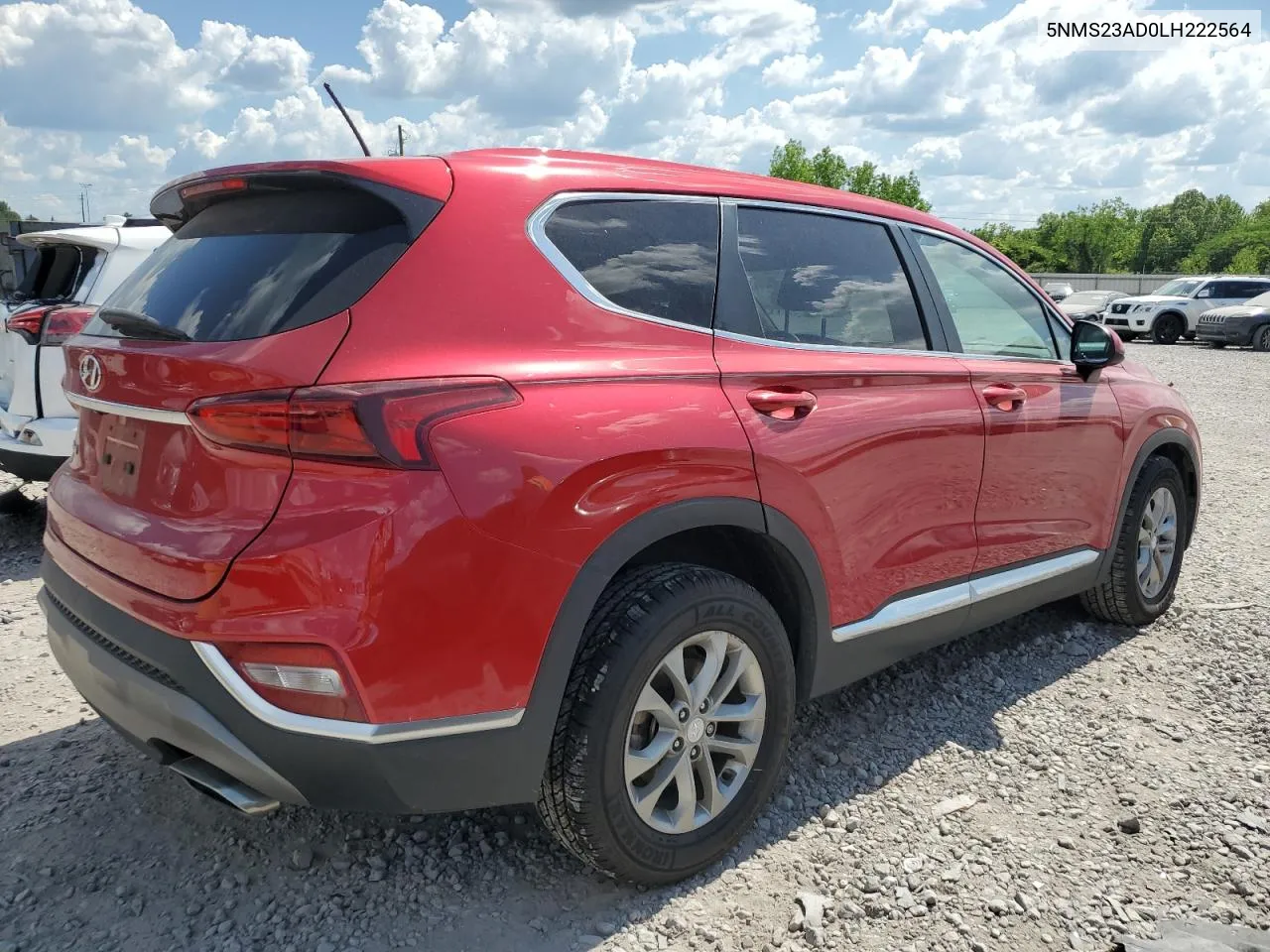 5NMS23AD0LH222564 2020 Hyundai Santa Fe Se