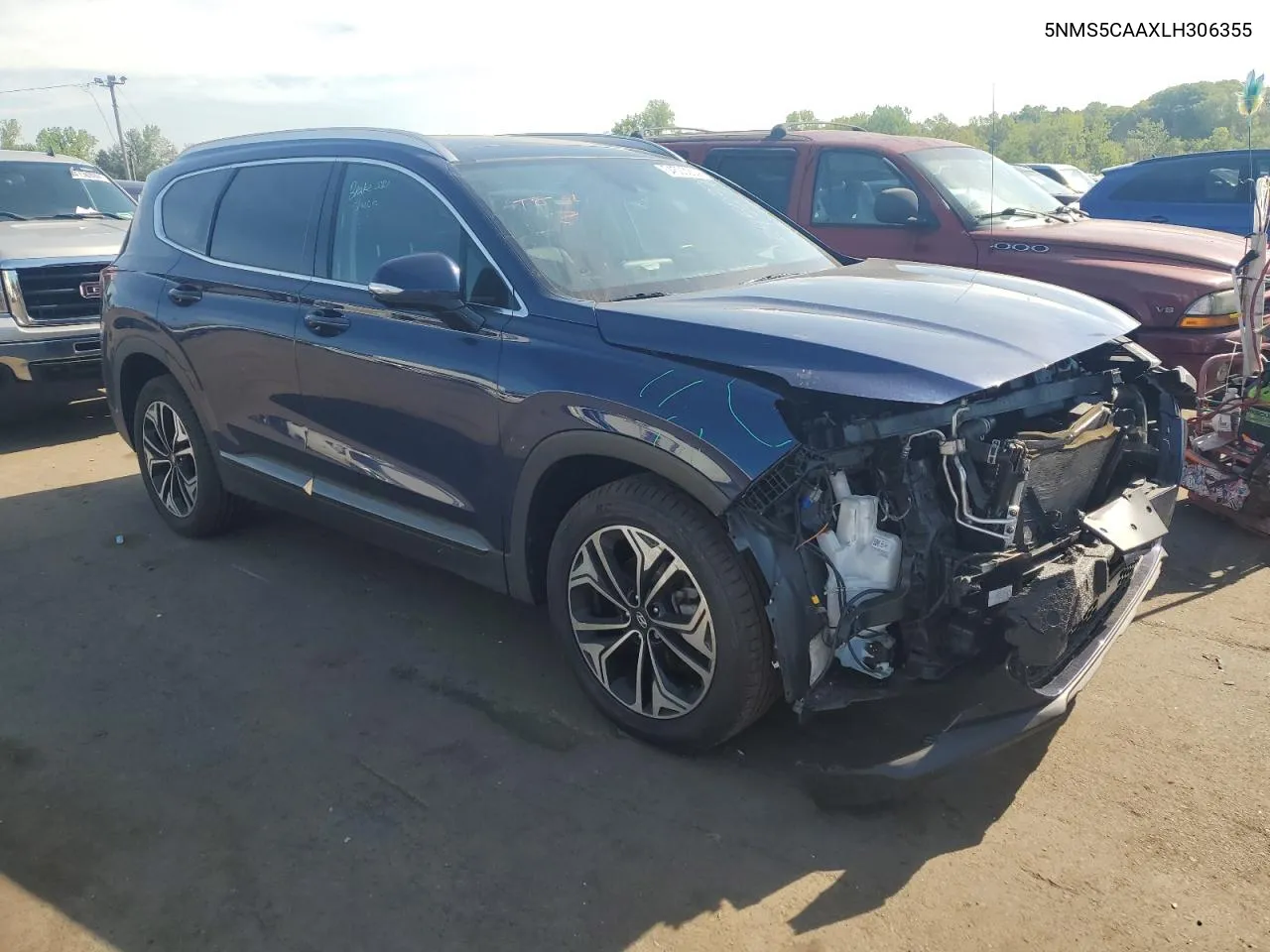 5NMS5CAAXLH306355 2020 Hyundai Santa Fe Limited