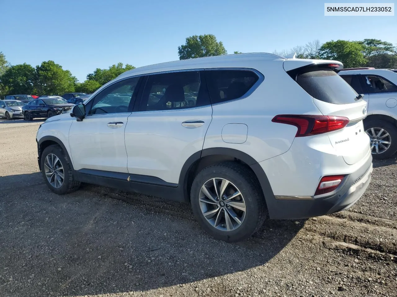 2020 Hyundai Santa Fe Limited VIN: 5NMS5CAD7LH233052 Lot: 56385674