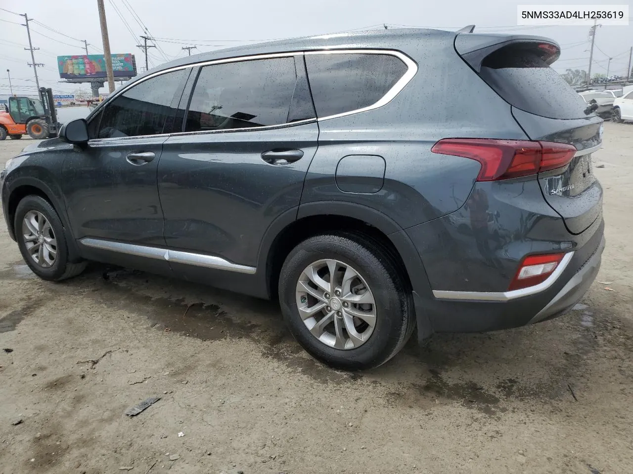 2020 Hyundai Santa Fe Sel VIN: 5NMS33AD4LH253619 Lot: 57960804