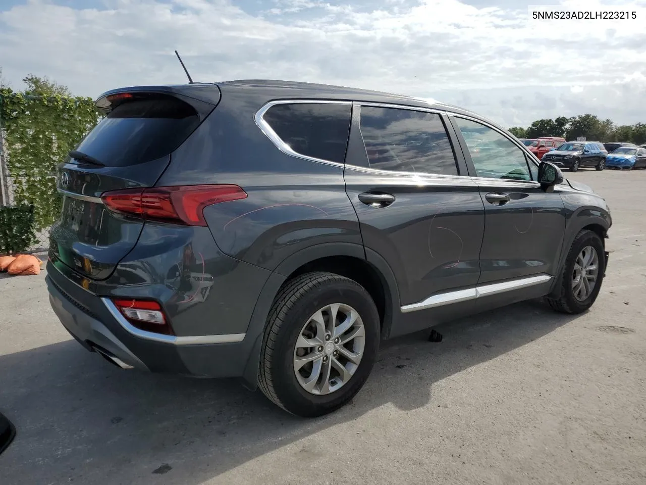 5NMS23AD2LH223215 2020 Hyundai Santa Fe Se