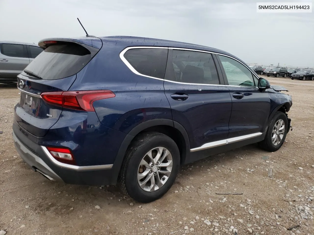 5NMS2CAD5LH194423 2020 Hyundai Santa Fe Se