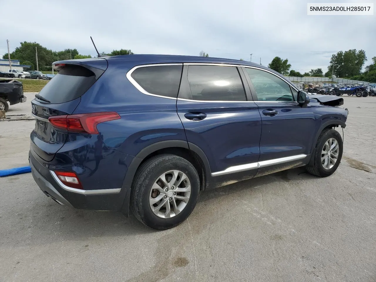 2020 Hyundai Santa Fe Se VIN: 5NMS23AD0LH285017 Lot: 59753764