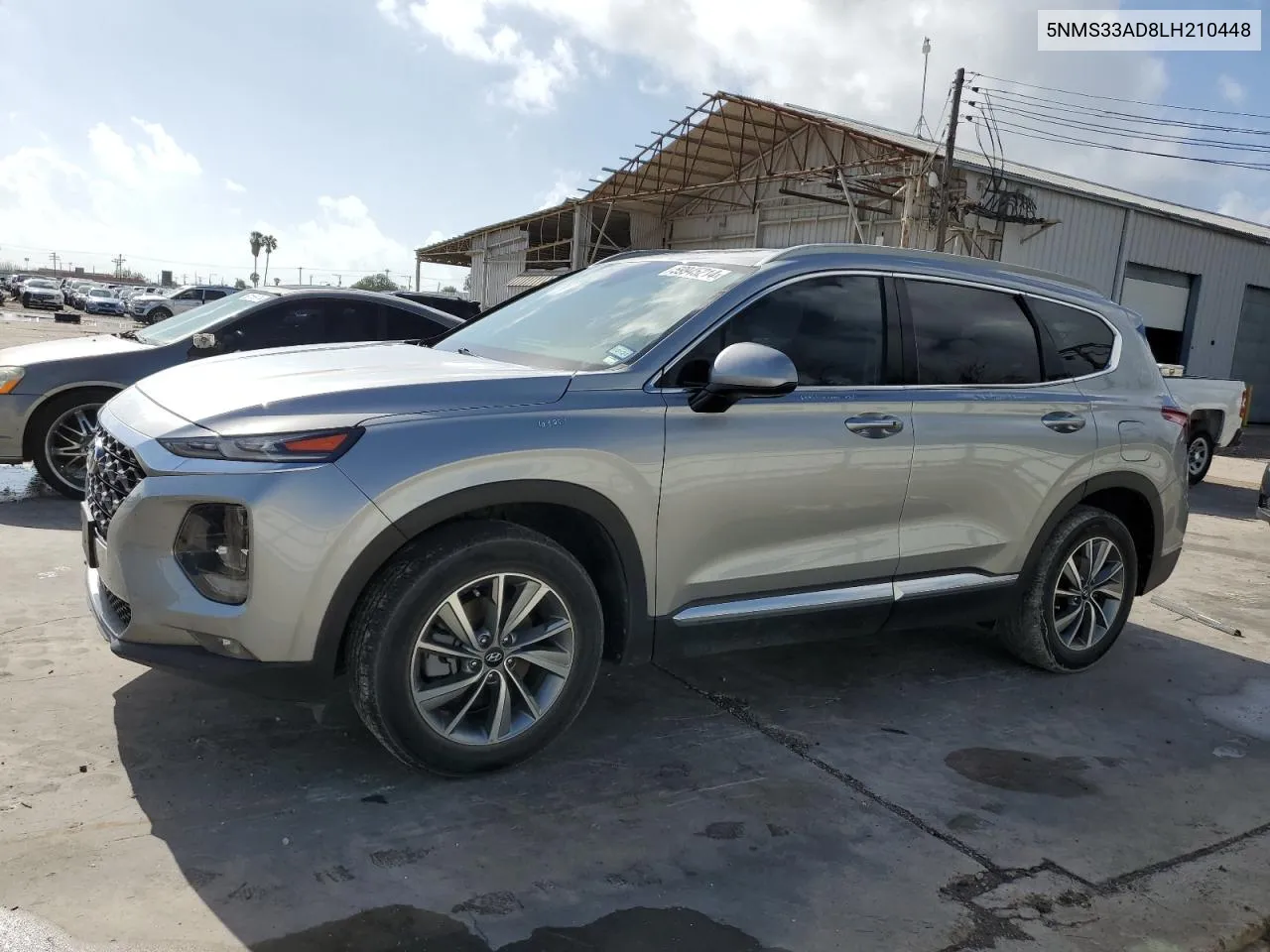 5NMS33AD8LH210448 2020 Hyundai Santa Fe Sel