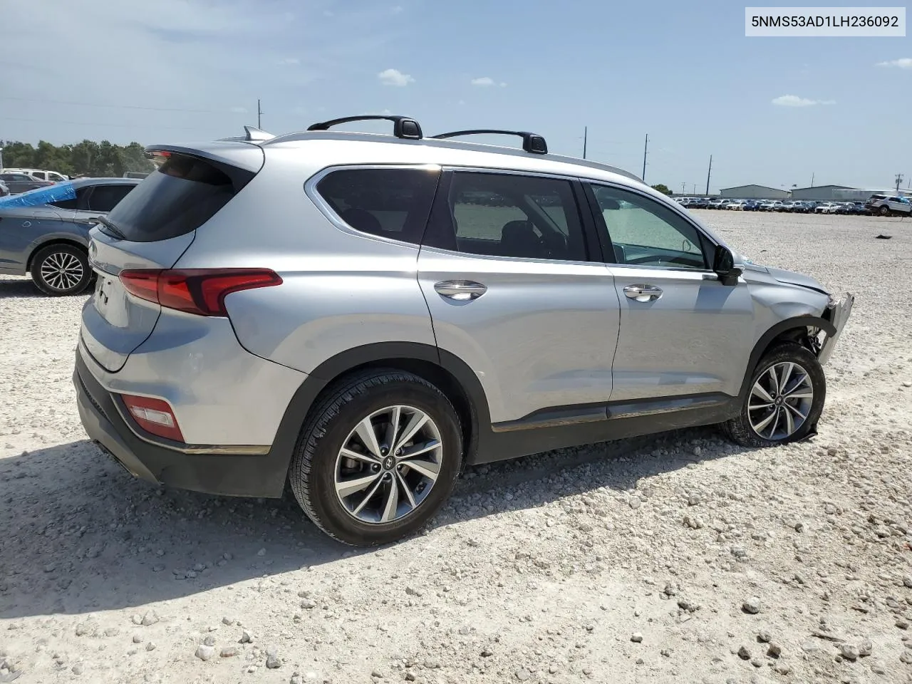 2020 Hyundai Santa Fe Limited VIN: 5NMS53AD1LH236092 Lot: 60856934