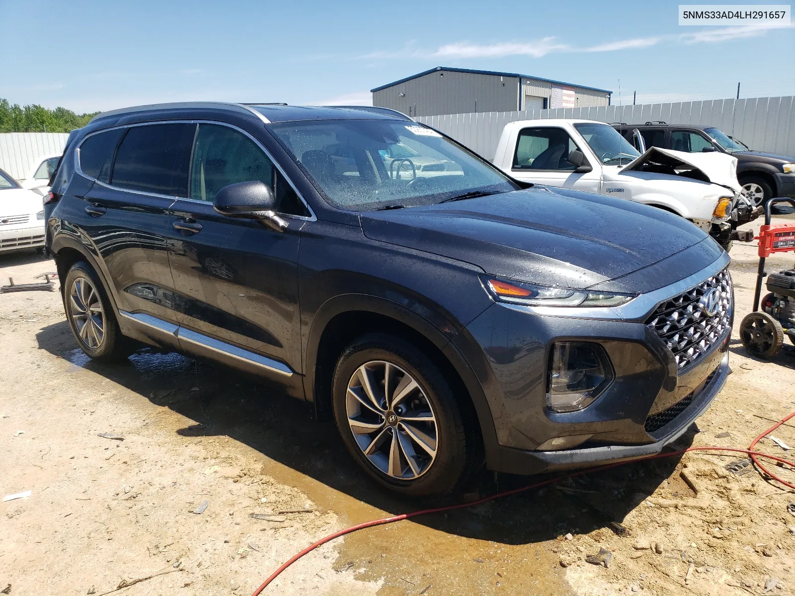 2020 Hyundai Santa Fe Sel VIN: 5NMS33AD4LH291657 Lot: 60901424