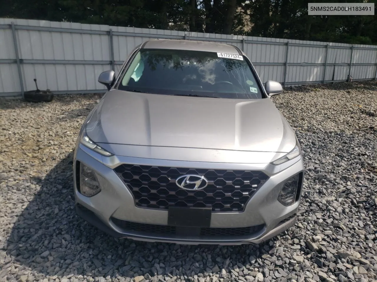 5NMS2CAD0LH183491 2020 Hyundai Santa Fe Se