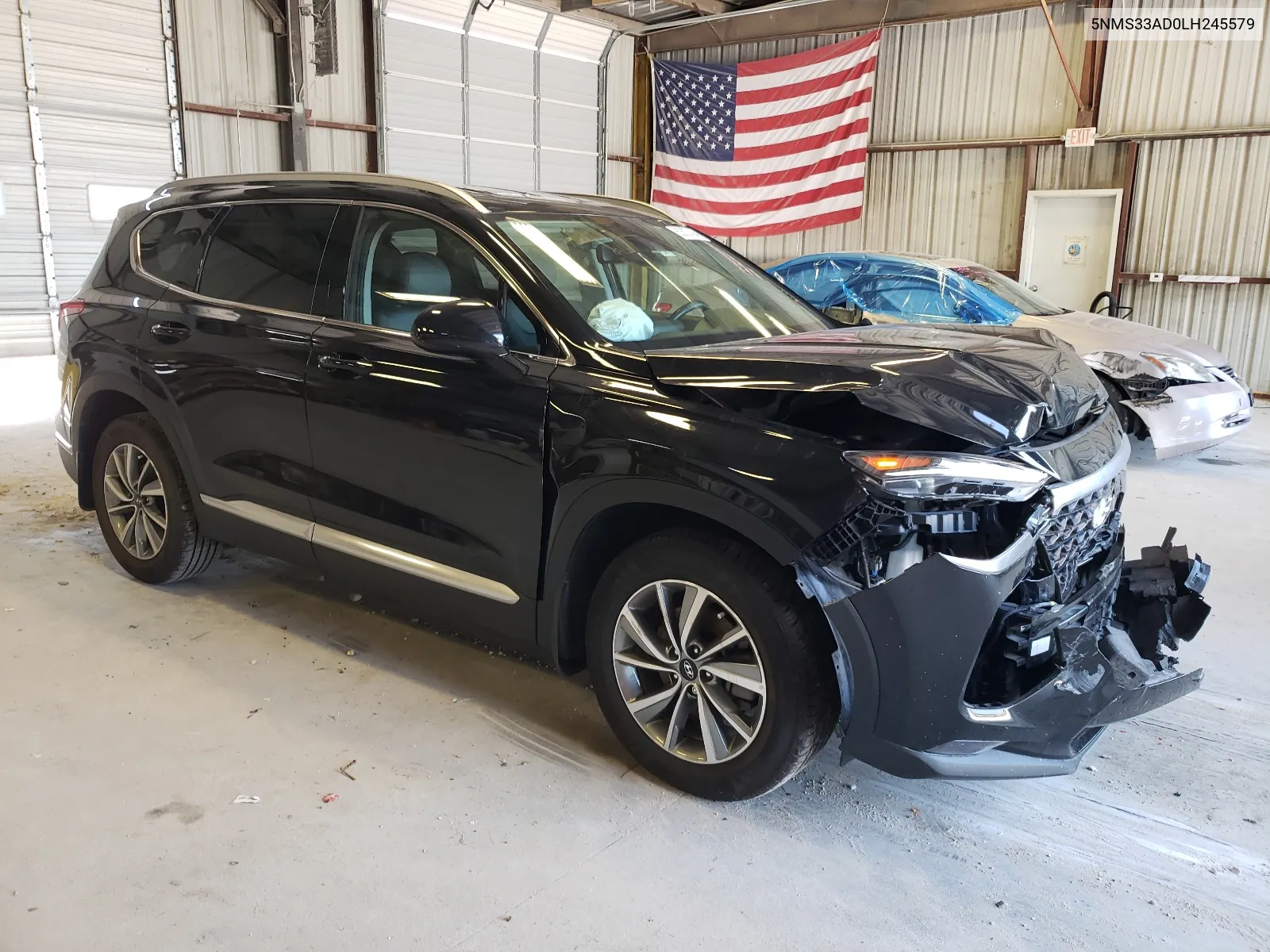 2020 Hyundai Santa Fe Sel VIN: 5NMS33AD0LH245579 Lot: 62627464