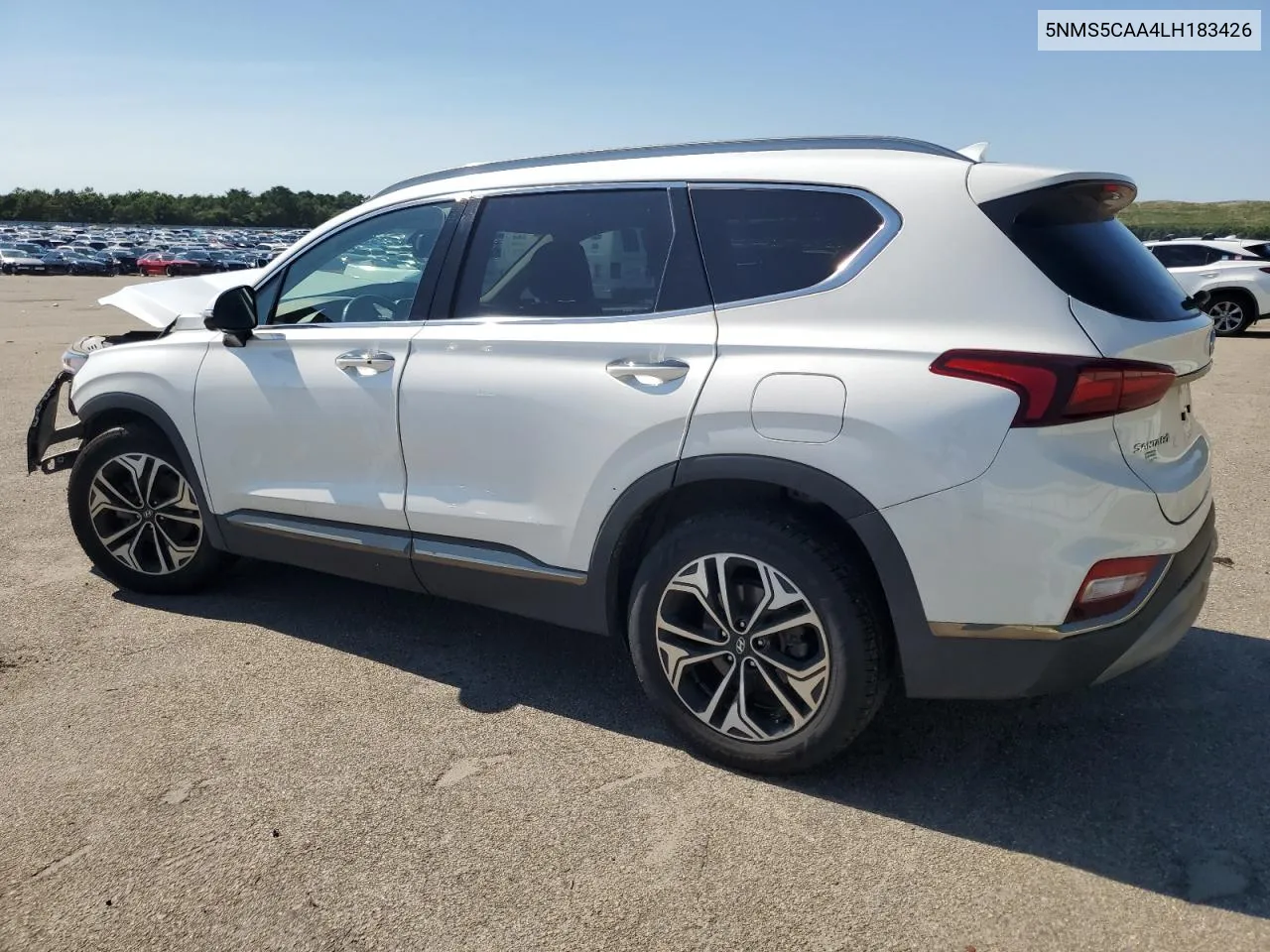 2020 Hyundai Santa Fe Limited VIN: 5NMS5CAA4LH183426 Lot: 62636334