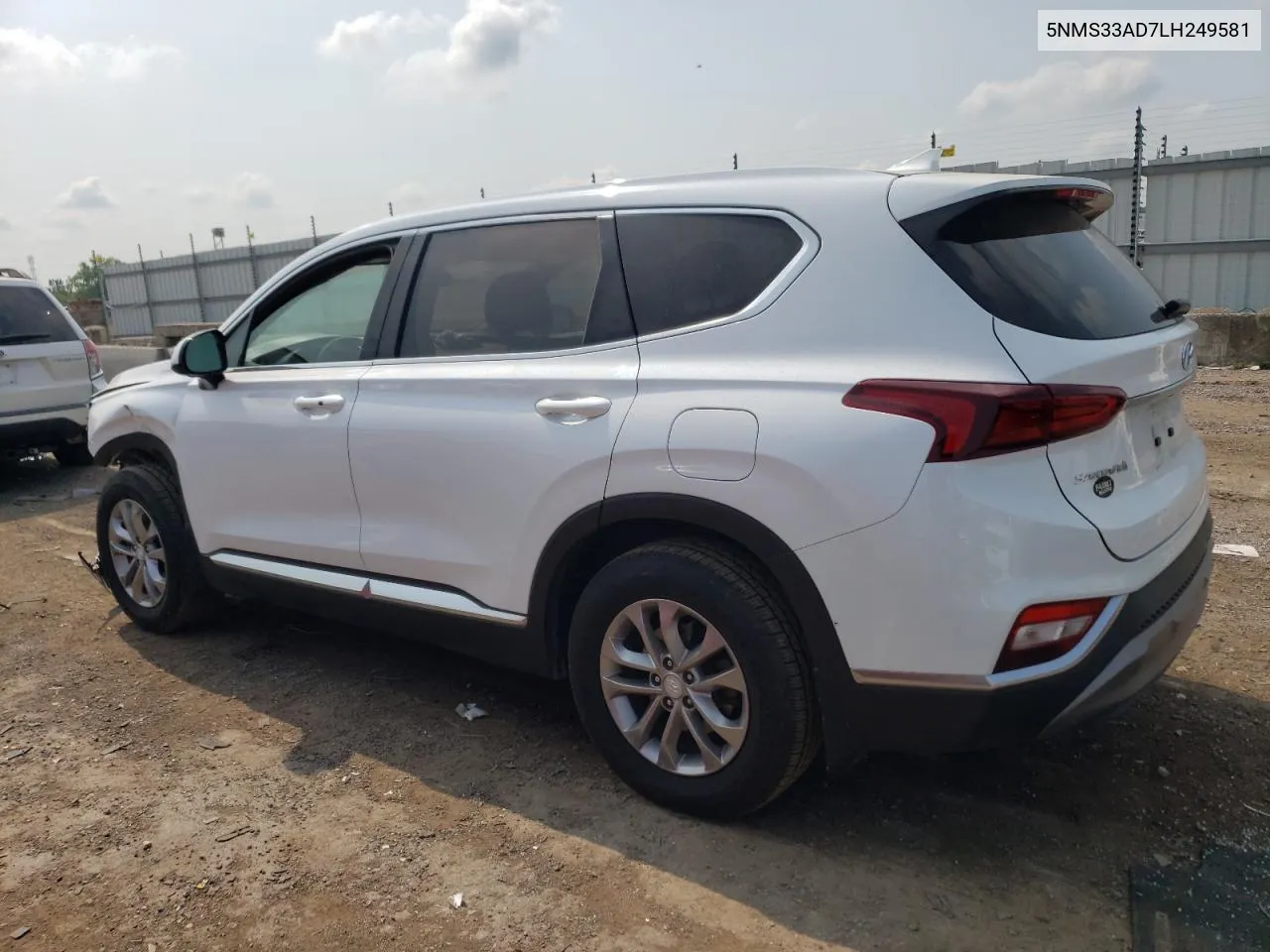 5NMS33AD7LH249581 2020 Hyundai Santa Fe Sel